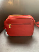 Bolso cuadrado bandolera rojo