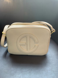 Bolso cuadrado bandolera beis