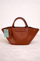Bolso camel de piel